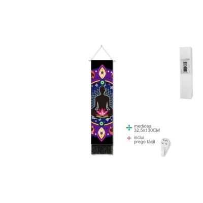 Dec. Parede Algodão Vários Modelos 32,5x130cm Dec. Parede Algodão Vários Modelos 32,5x130cm