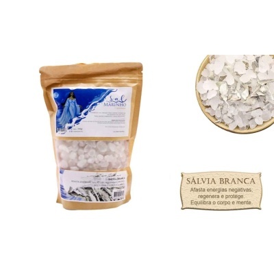 Sal  Ervas Sálvia Branca 500gr