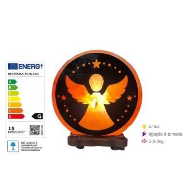 Candeeiro de Sal Árvore Vida e outros  2,5-3Kg