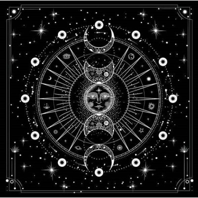 Toalha Tarot  Vários Modelos 75x75cm