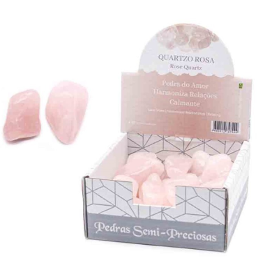 Quartzo Rosa Rolado (2 a 3cm) Quartzo Rosa Rolado (2 a 3cm)
