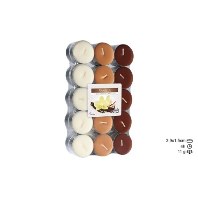 Velas Tea Light 30 Baunilha