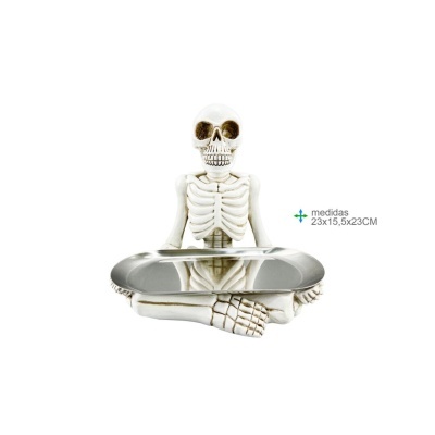 Caveira Resina 23x15,5x23cm