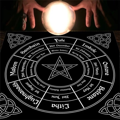 Toalha Tarot  Vários Modelos 75x75cm