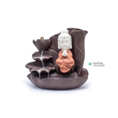 Fontes Fumo Buda Cerâmica 2 Modelos