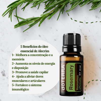 Óleo Essencial de Alecrim doTERRA 15 ML