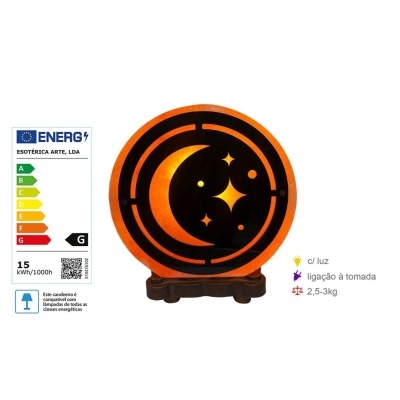 Candeeiro de Sal Árvore Vida e outros  2,5-3Kg