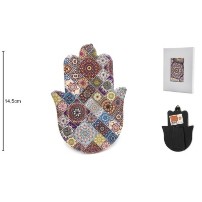 Mão Fátima Cerâmica Vários Modelos  10,5x14,5cm