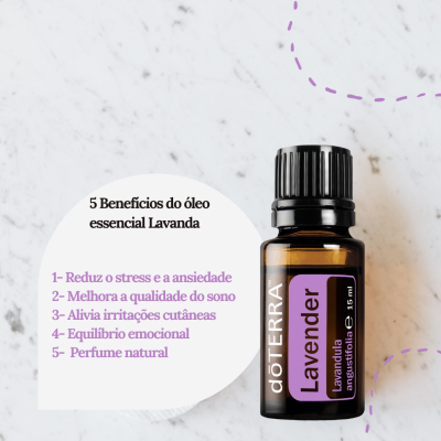 Óleo Essencial de Lavanda doTERRA 15 ML
