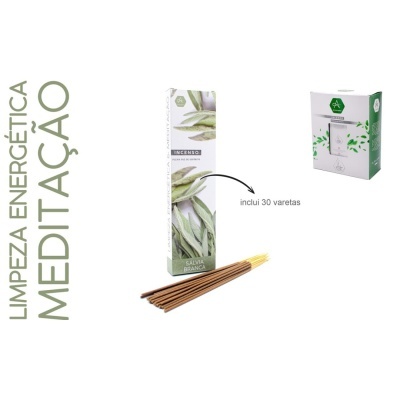 Incenso Aromarte Sálvia Branca 50gr