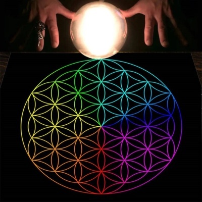 Toalha Tarot  Vários Modelos 75x75cm