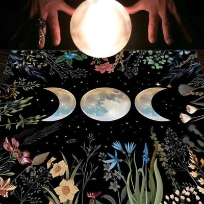 Toalha Tarot  Vários Modelos 75x75cm