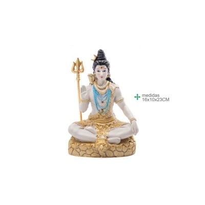 Deusa Shiva Resina 22,5x13,5x29cm