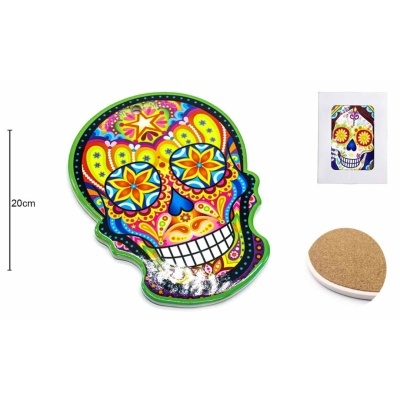 Caveira Cerâmica Vários Modelos 15x20cm