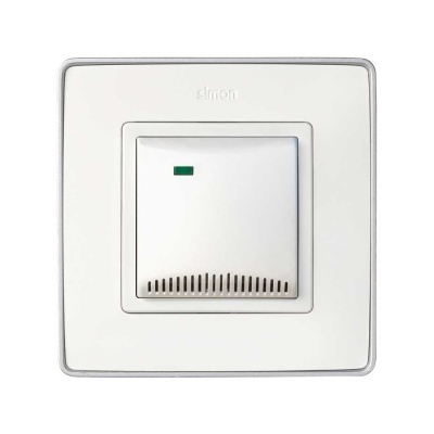 Fonte de alimentação 12 V para detetores de encastrar com LED indicador de serviço branco