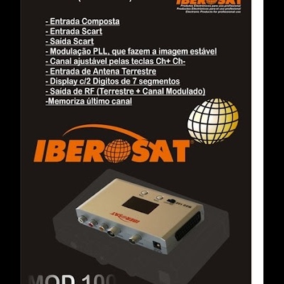 MODULADOR VHF-UHF MOD300 IBEROSAT