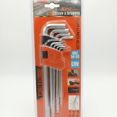 Chave Sextavada 9pcs