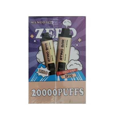 CAIXA COMPLETA - VAPE DESCARTÁVEL 20000 PUFFS - MANGA E GELO