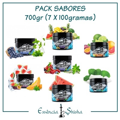 PACK SABORES SMOKE ISLAND (700 GR)