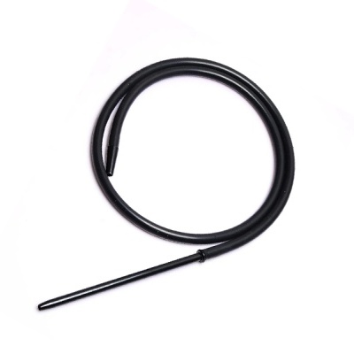 Mangueira Silicone + Boquilha Alumínio NEGRO