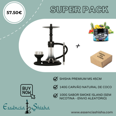 PACK SHISHA PREMIUM MS ECLIPSE 45CM