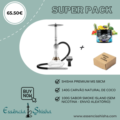 PACK SHISHA PREMIUM MS ZENITH 58CM