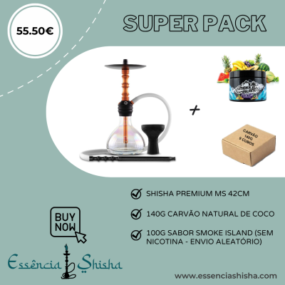 PACK SHISHA PREMIUM MS CIRRUS 42CM