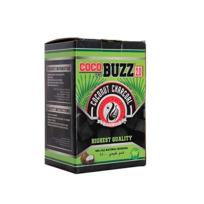 CARVÃO STARBUZZ - 1 KG - 72 CUBOS