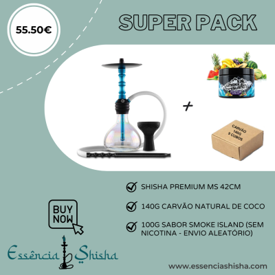 PACK SHISHA PREMIUM MS CIRRUS 42CM