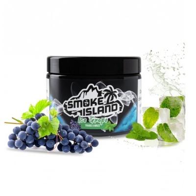 SMOKE ISLAND ICE GRAPE 100G (UVA E MENTA)