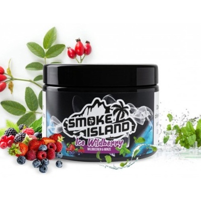 SMOKE ISLAND ICE WILDBERRY 1 KG (FRUTOS SILVESTRES E MENTA)