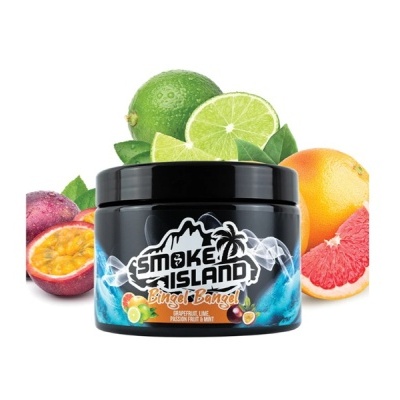 SMOKE ISLAND BINGEL BANGEL 100G (MARACUJÁ, TORANJA, LIMA E MENTA)