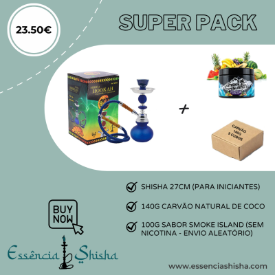 PACK SHISHA BAÇA 27CM