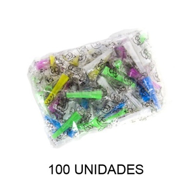 Boquilhas Descartáveis 6CM - 100 uni