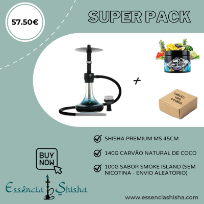 PACK SHISHA PREMIUM MS ECLIPSE 45CM