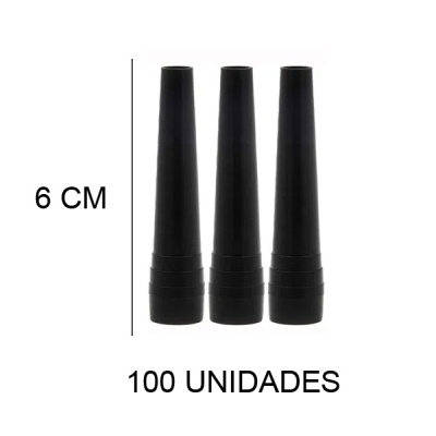 Boquilhas Descartáveis 6CM - 100 uni