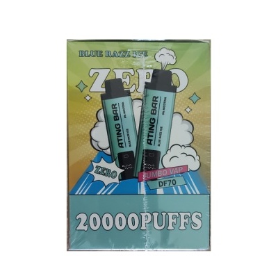 CAIXA COMPLETA - VAPE DESCARTÁVEL 20000 PUFFS - FRAMBOESA, MIRTILO E GELO