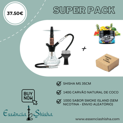 PACK SHISHA MS MINI 35CM