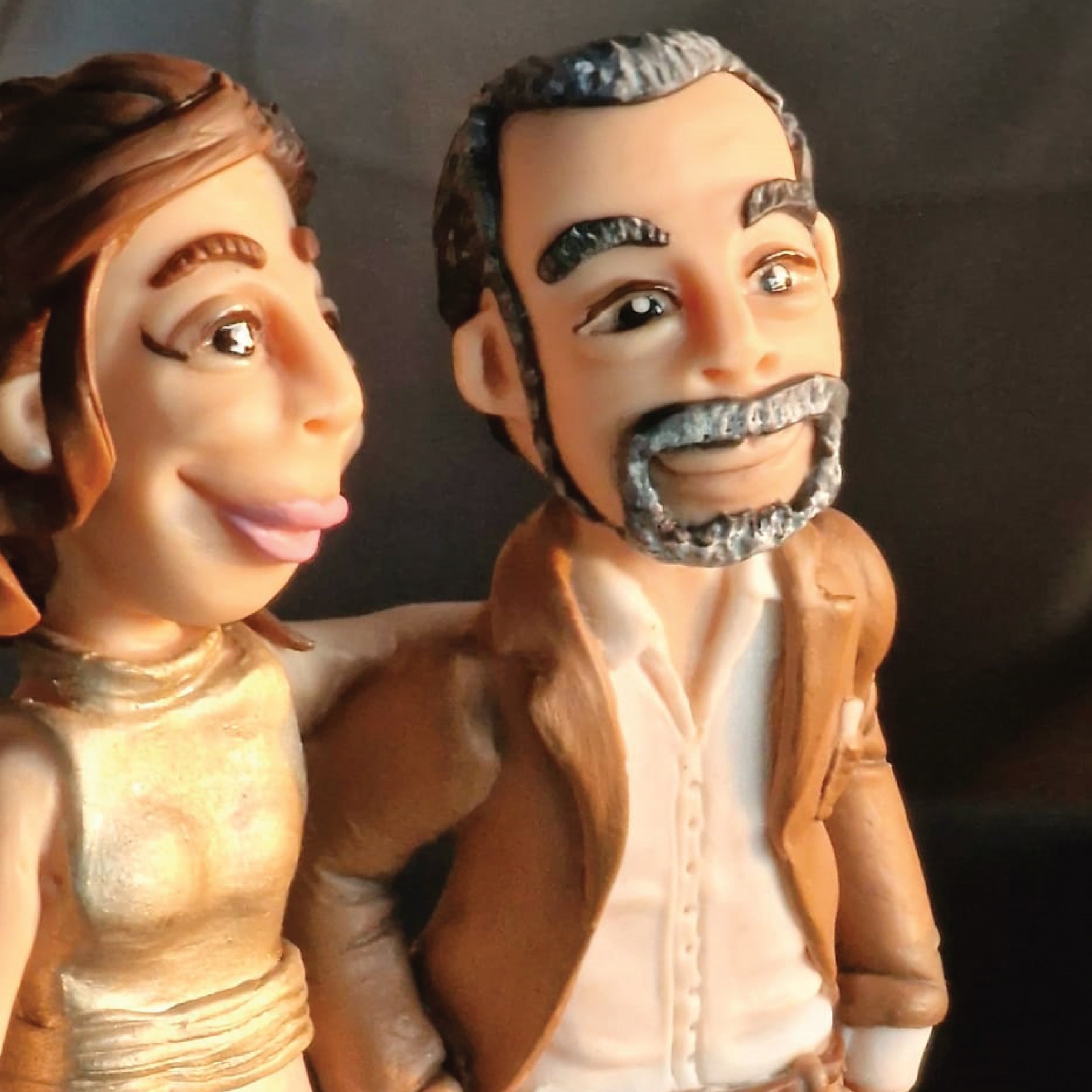 Topo de Bolo Personalizado em Biscuit – Humanizado