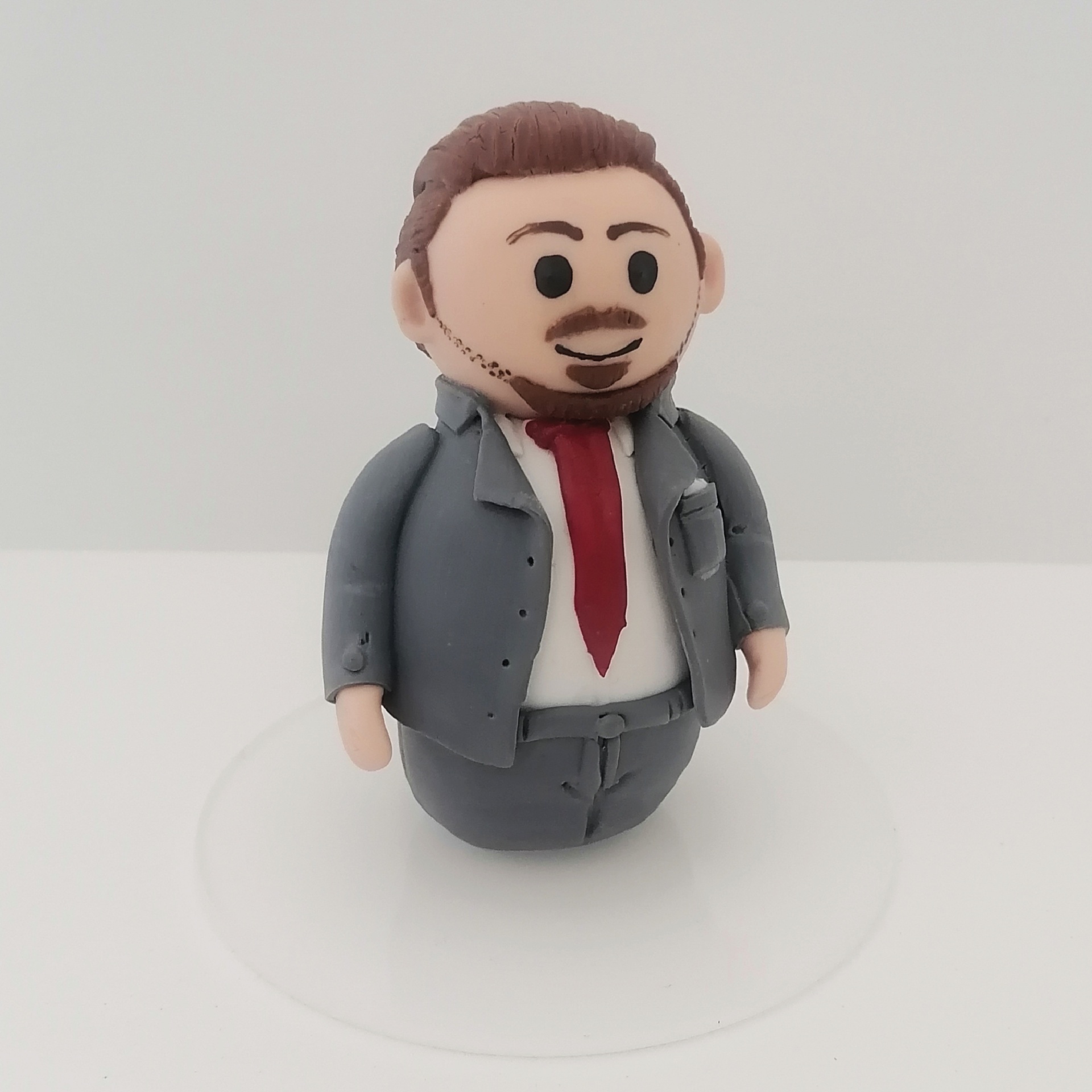 Topo de Bolo Personalizado em Biscuit – Abonecado