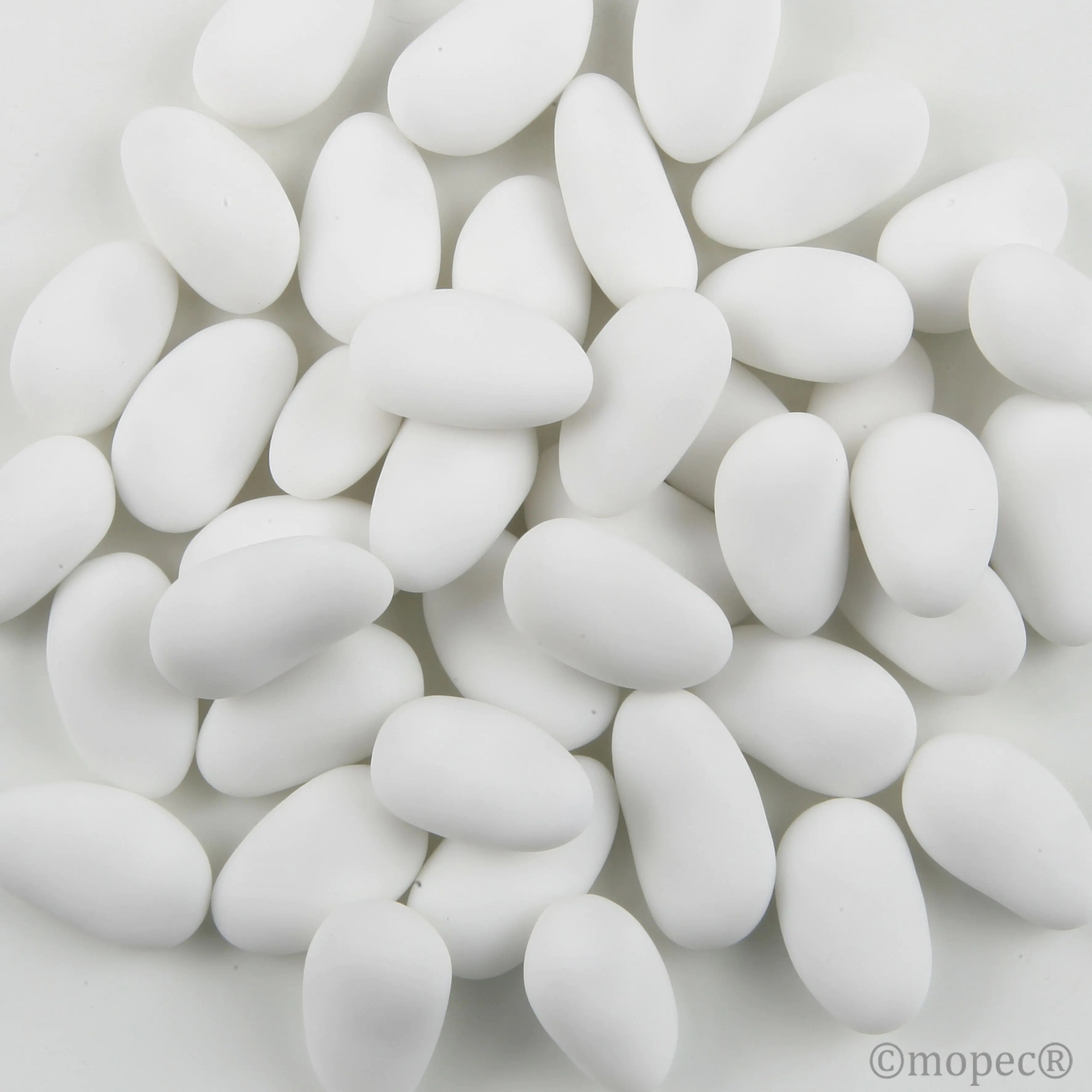 Amêndoas com cobertura de açucar brancas  D31 (1Kg)