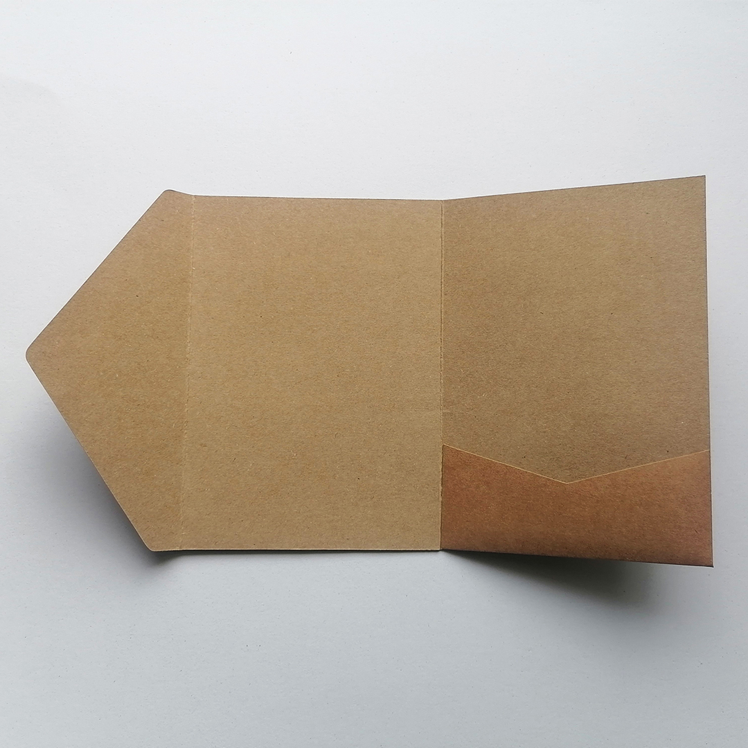 15 Envelopes Kraft C6 Pocket (155x110mm)