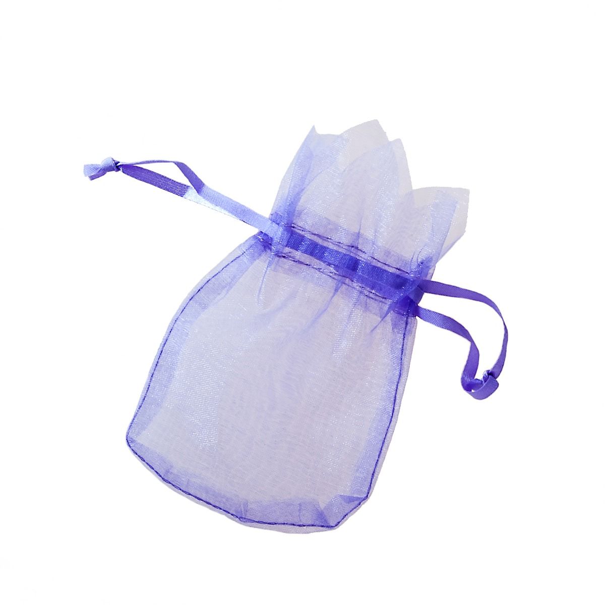 24 Sacos de Organza c/ efeito Flor A004