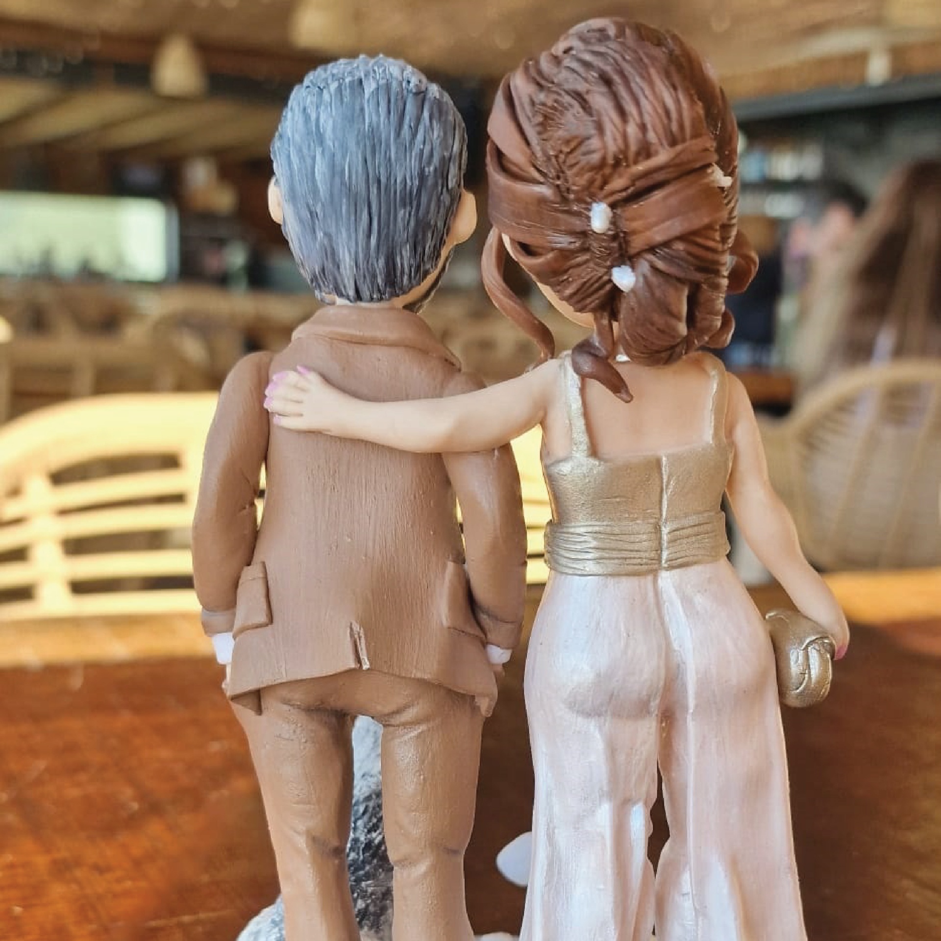 Topo de Bolo Personalizado em Biscuit – Humanizado