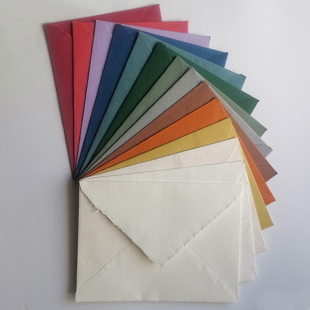 25 Envelopes Artesanais C5 (162x229mm)
