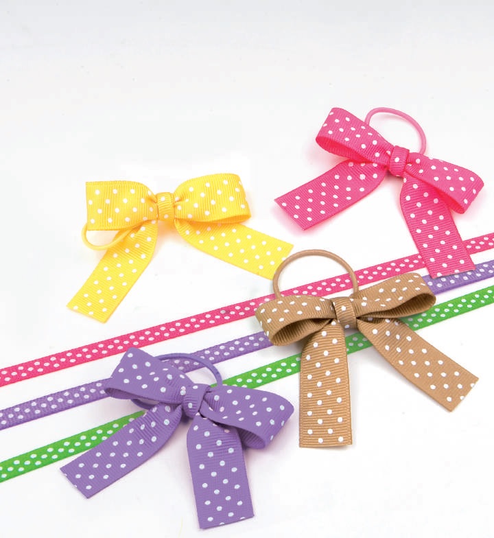 24 Laços c/ cordão elástico  S9836