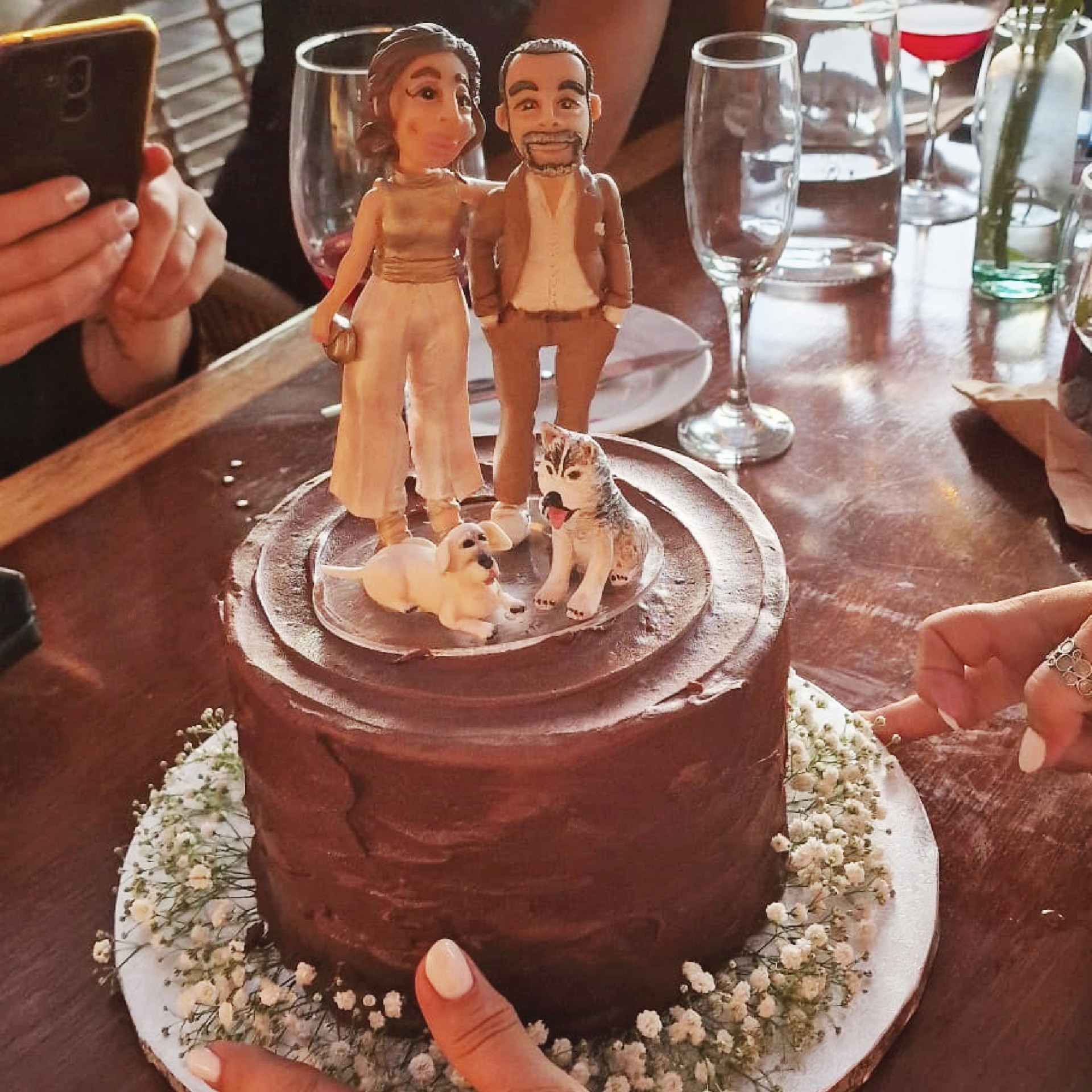 Topo de Bolo Personalizado em Biscuit – Humanizado