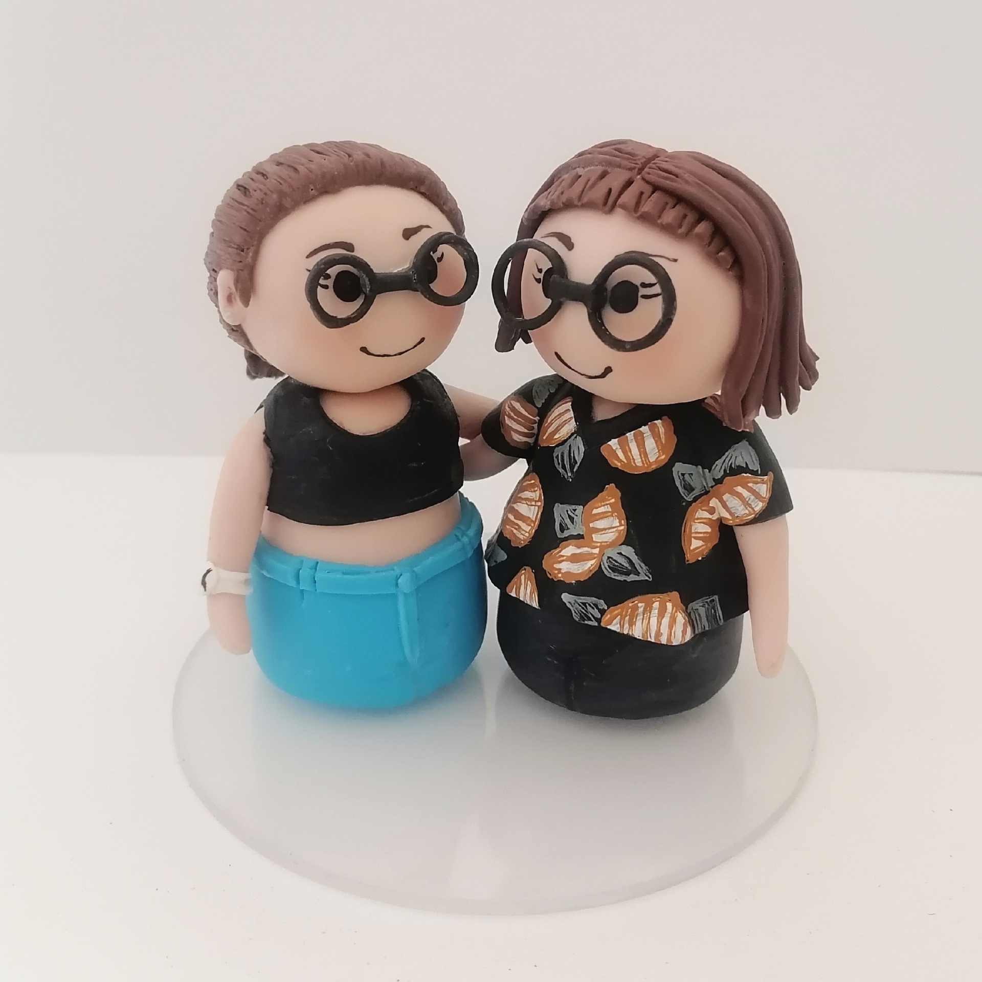 Topo de Bolo Personalizado em Biscuit – Abonecado