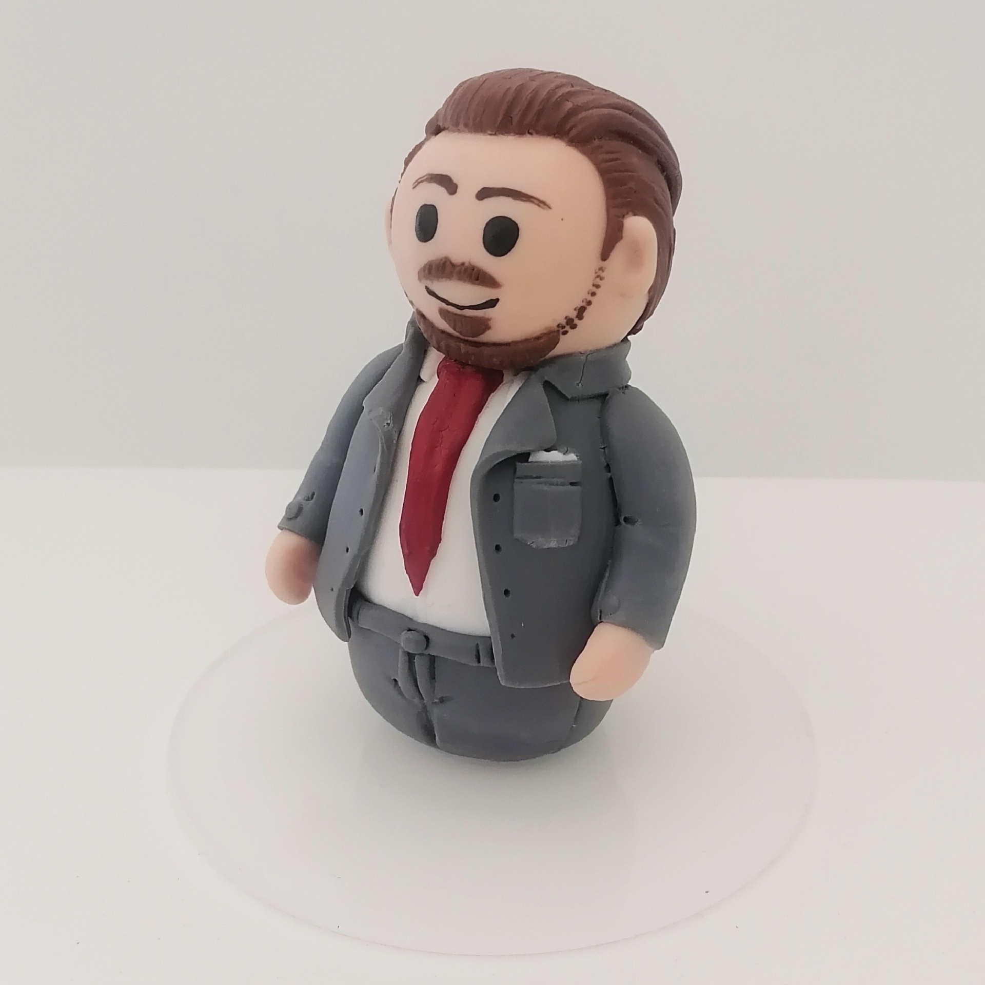 Topo de Bolo Personalizado em Biscuit – Abonecado