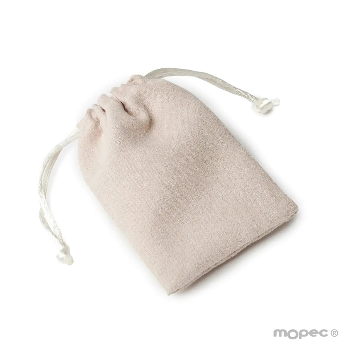 10 Sacos de Camurça Marfim/Bege A190